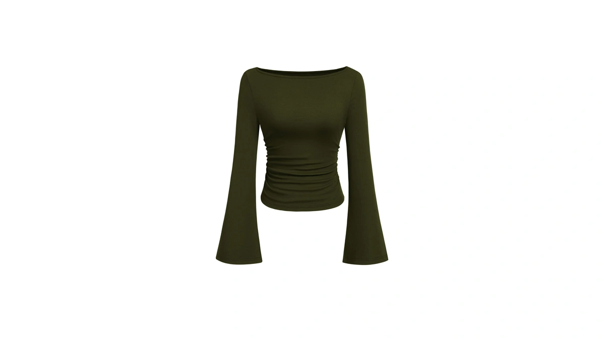 Prettygarden Womens Long Sleeve Shirts 2026 Spring Crop Going Out