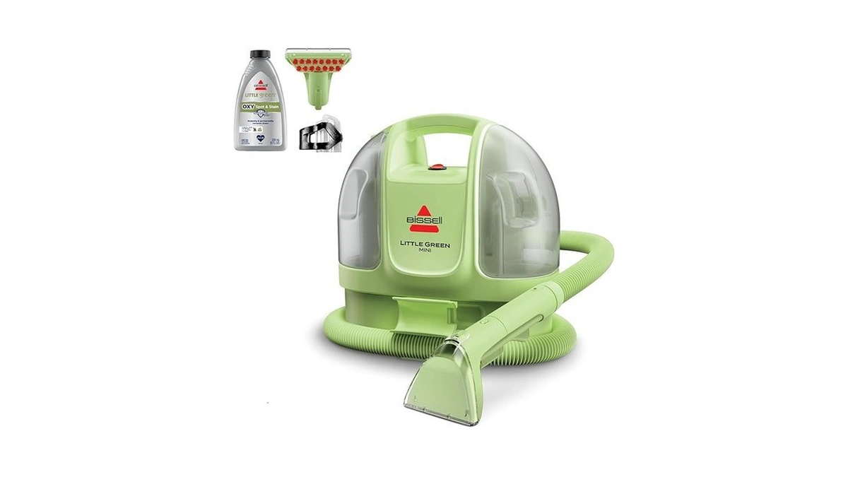 Bissell Little Green Mini Portable Carpet And Upholstery Deep Cleaner,