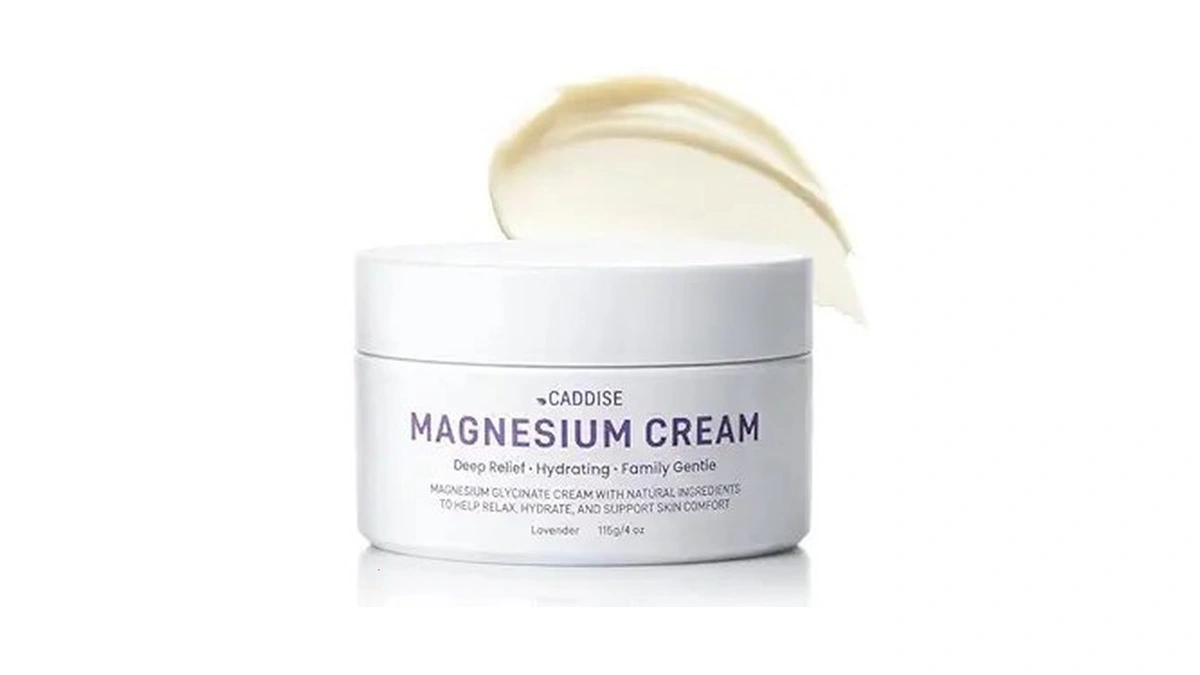 Caddise Magnesium Lotion With Magnesium Glycinate, Fast-absorbing Moisturizing Cream For