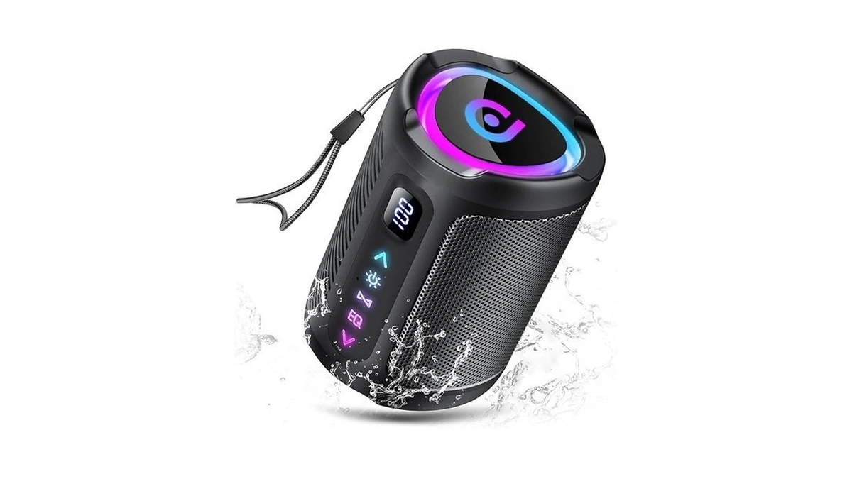 Aowoka Bluetooth Speaker, 2026 Portable Wireless Speakers With Led Light,
