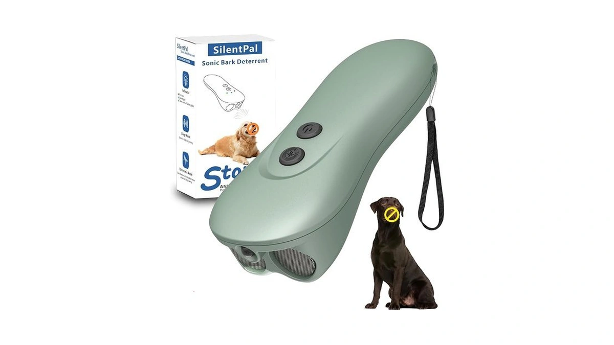 Silentpal Dog Bark Deterrent Device,anti-barking Device,up To 15ft Long Range