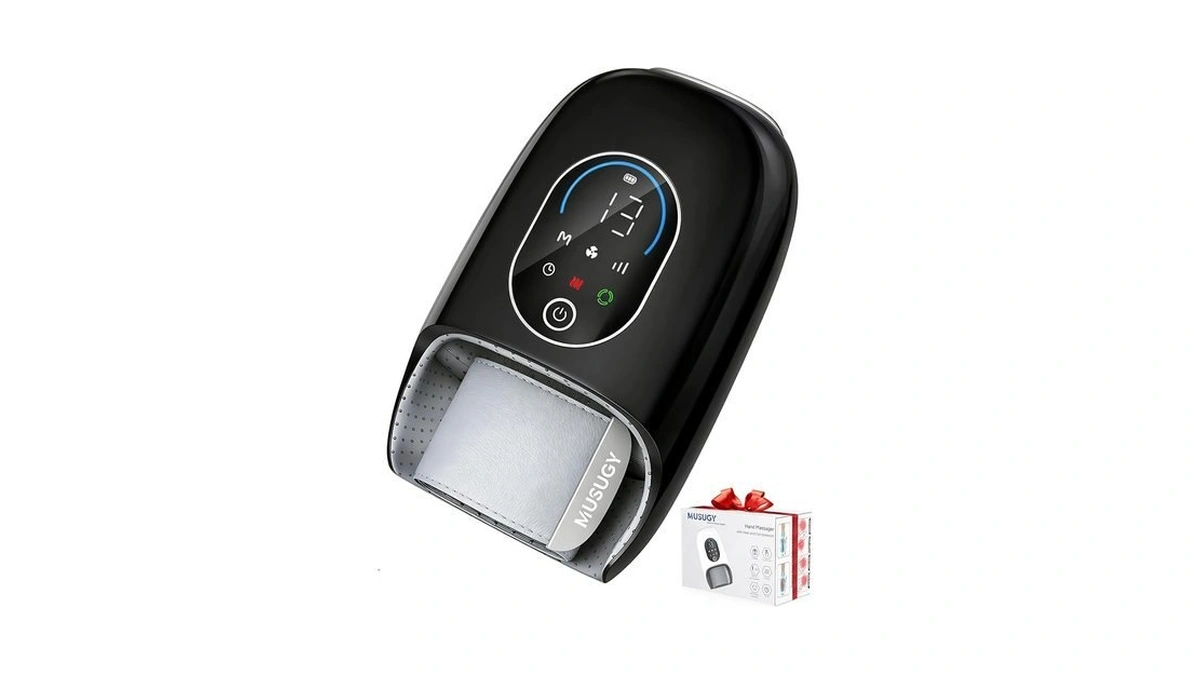 Musugy Hand Massager With Heat And Compression : Full Hand