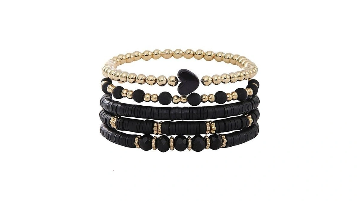 Alegend Bracelet Sets 14k Gold Plated Men And Women Handmade