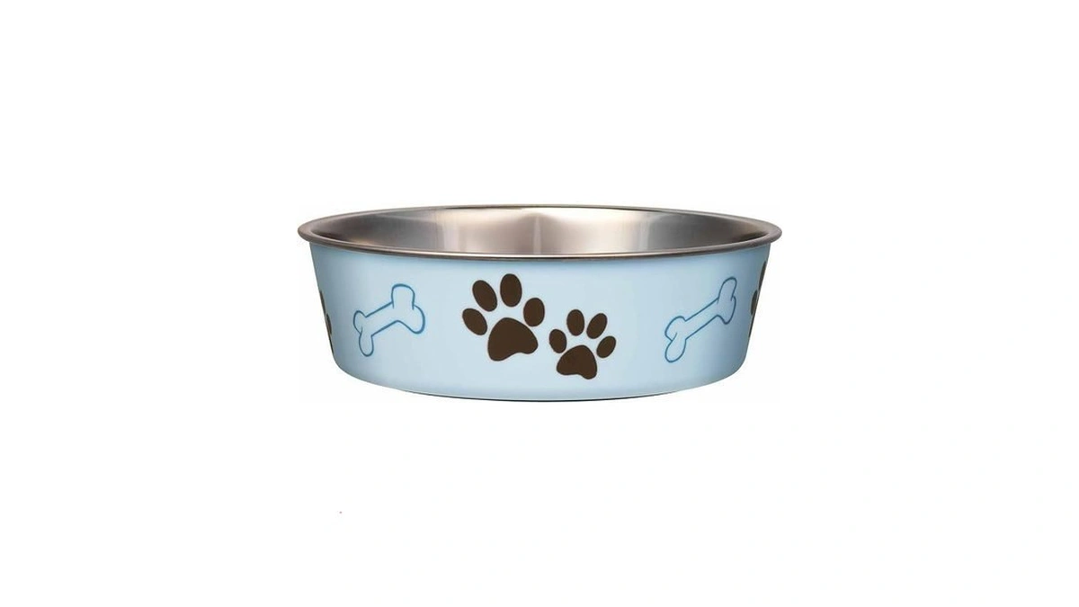 Loving Pets Bella Dog Bowls- Stainless Steel Dog & Cat