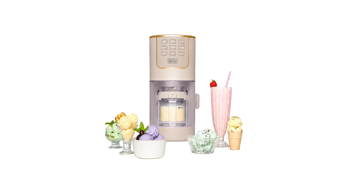 Black+decker Ice Cream Maker For Families & Kids – Make