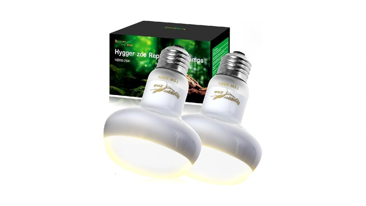 Hygger Zoo Reptile Heat Lamp Bulbs 100w (2-pack) – Efficient