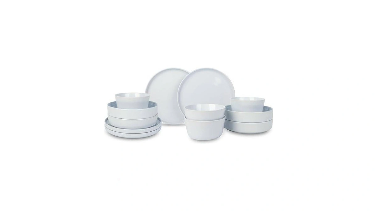 Stone Lain Celina Stoneware 12-piece Dinnerware Set, Dinner And Pasta