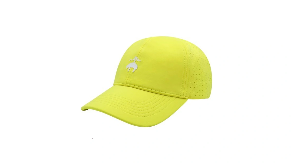 Brooks Brothers Men’s Performance Baseball Cap With Rubberized Logo –