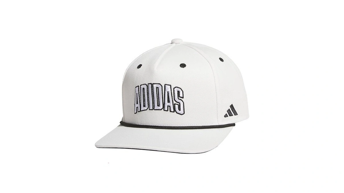 Adidas Mens Sport Lifestyle Rope Brim Snapback Hat White/black