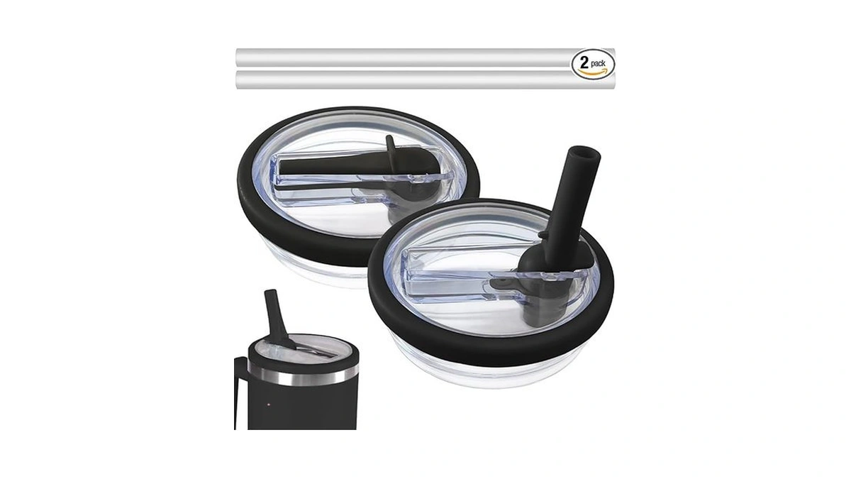 2-pack Leak Proof Lid Replacement 40 Oz, Only Fit For