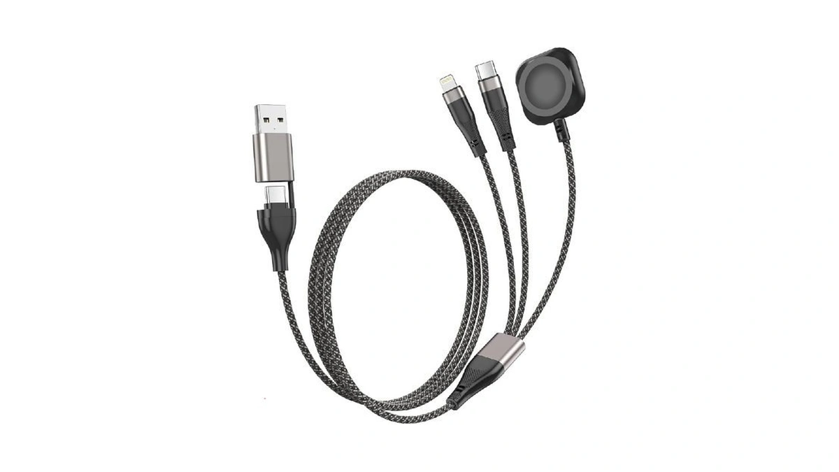 Upgraded 3 In 2 Usb C Multi Charging Cable For