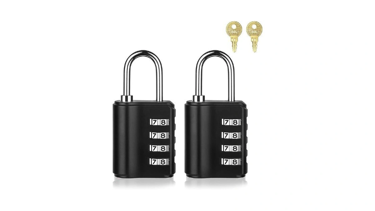 Waterproof Combination Padlocks -pack
