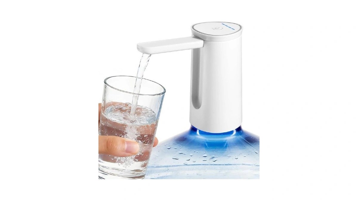 Foldable Water Dispenser, 5 Gallon Water Bottle Pump| Usb Charging,