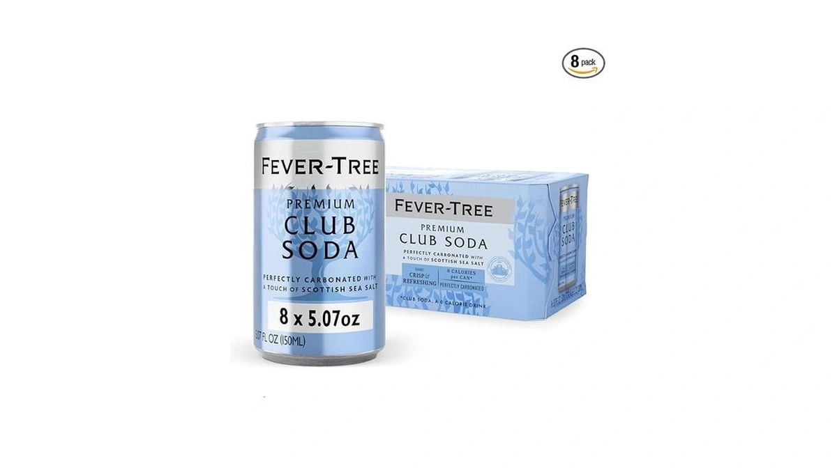 Fever-tree Club Soda – Premium Zero Calorie Mixer For Cocktails