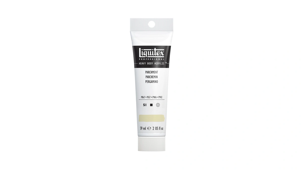 Liquitex Professional Heavy Body Acrylic Paint, 2-oz (59ml) Tube, Parchment