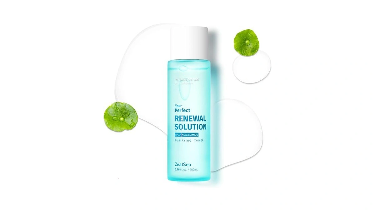 Zealsea Salicylic Acid Toner, Blackhead Remover, Bha Liquid Exfoliant (cica,