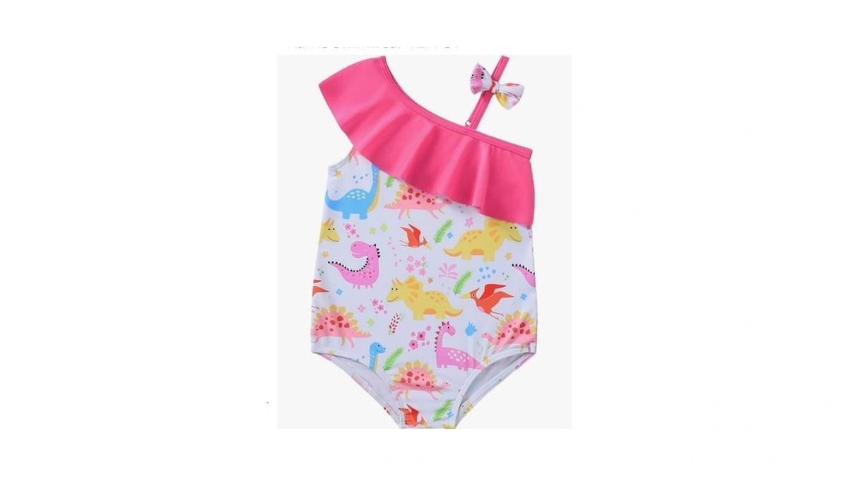 Ywfshop Toddler Baby Swimsuit Girl One Piece Bathing Suit Funny
