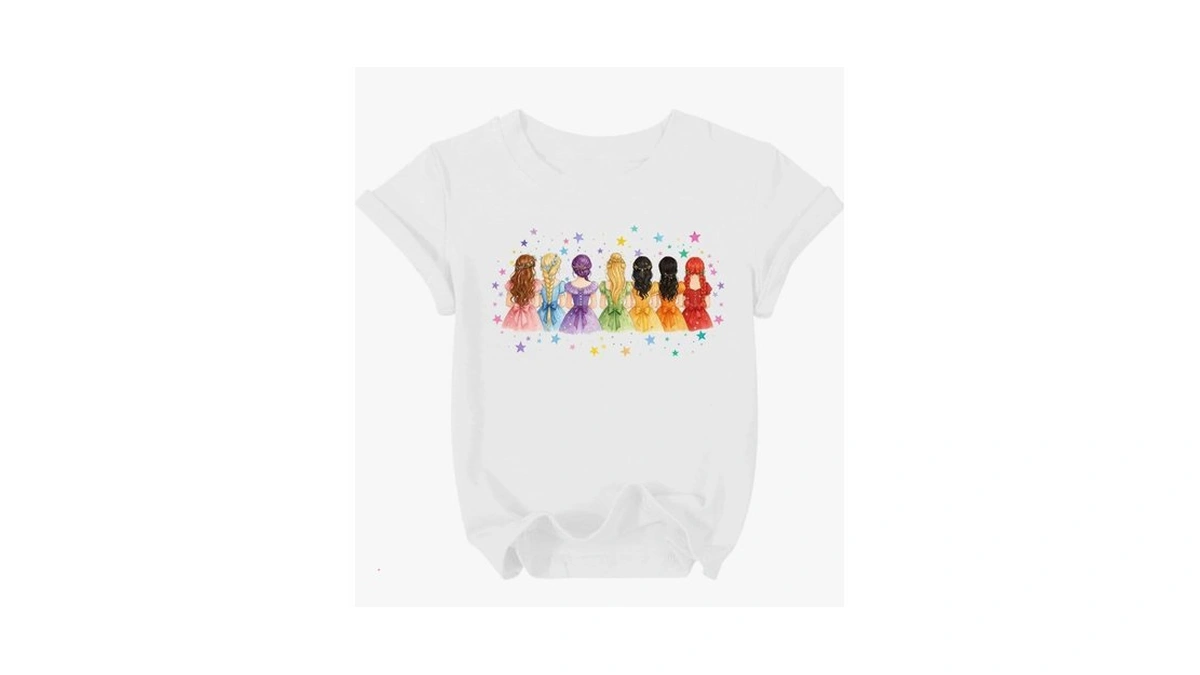 Magical Girl Shirt Cute Snacks Graphic Tee Toddler Kids Girls