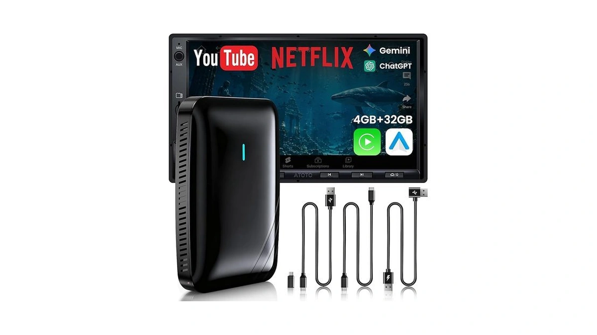 Myatoto Magic Ai Box, Wireless Carplay/android Auto Adapter, Car Video