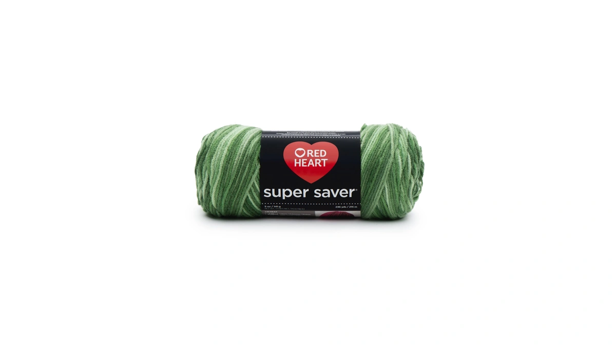 Red Heart Super Saver Economy Yarn Green Tone