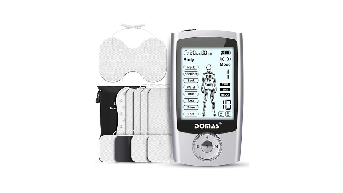 Domas Tens Unit With 4"x6" Butterfly Pad For Lower Back