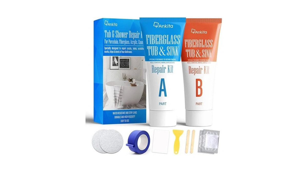 Tub Repair Kit White, Tub Chip And Bathtub Repair Kit