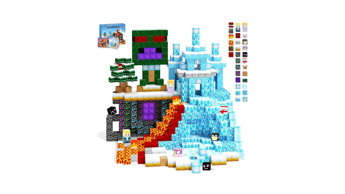 Titoclar Magnetic Blocks Building Tiles For Kids - Stem Educational