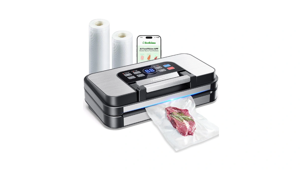 95kpa Precision Pro Vacuum Sealer, With Double Heat Seal &