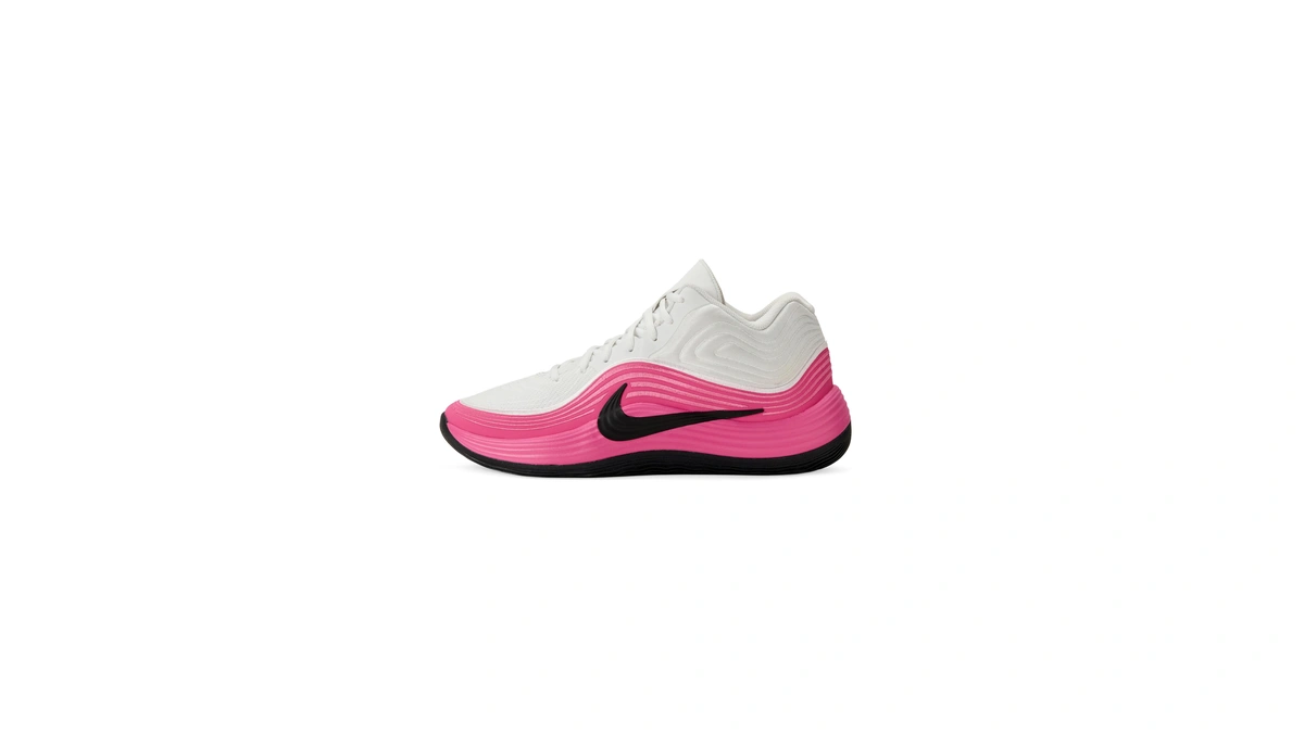 Nike Men's Precision 8 Mid Basketball Shoes, White/black-pinksicle-black, 9