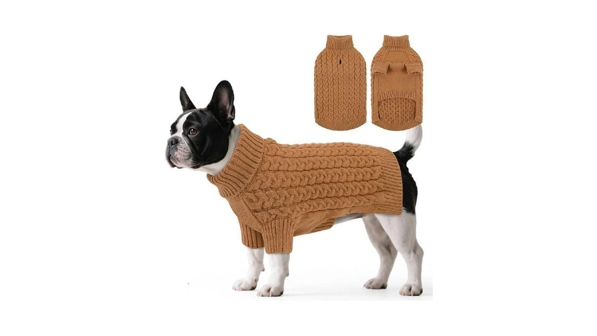 Sawmong Dog Sweater, Dog Sweaters For Medium Dogs Girls Boys,