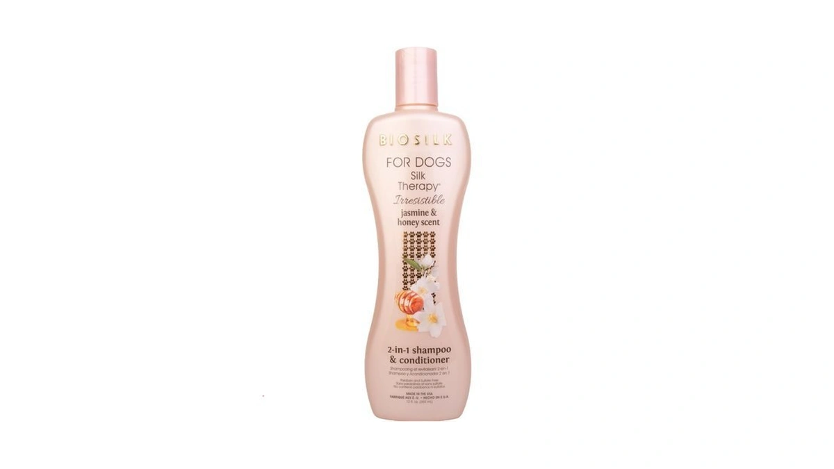 Biosilk For Dogs Silk Therapy Irresistible 2-in-1 Shampoo And Conditioner,