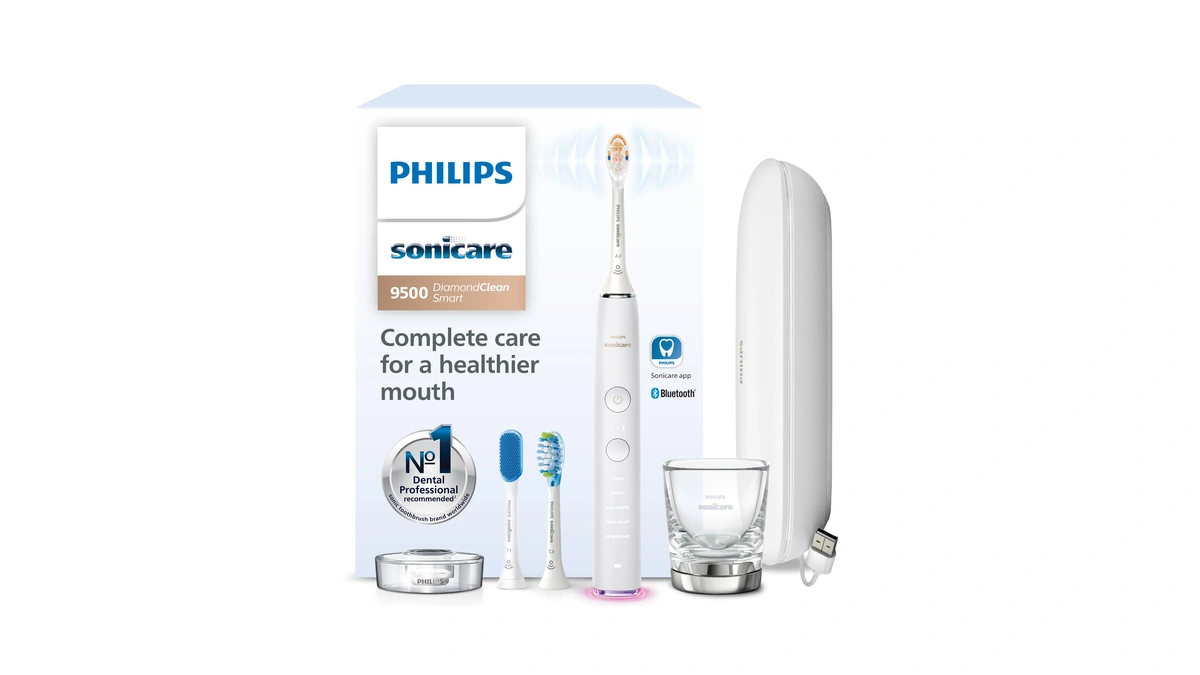 Philips Sonicare Diamondclean Smart 9500 Electric Toothbrush - Sonic Toothbrush