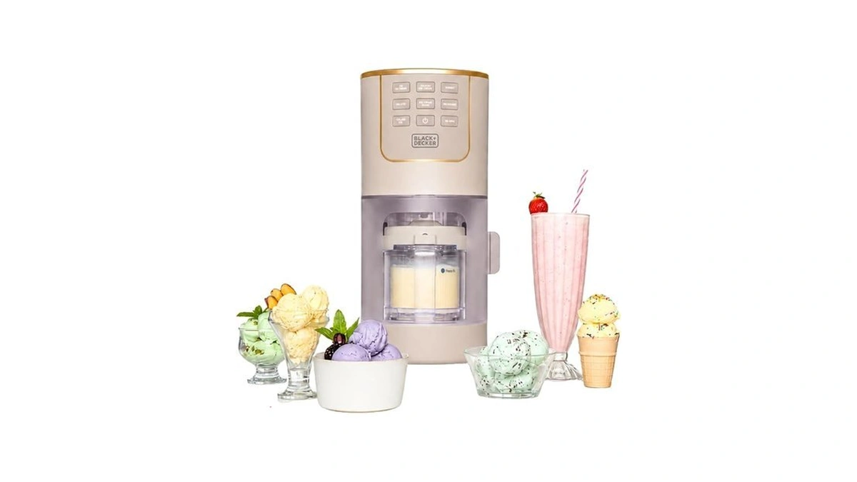 Black+decker Ice Cream Maker For Families & Kids – Make