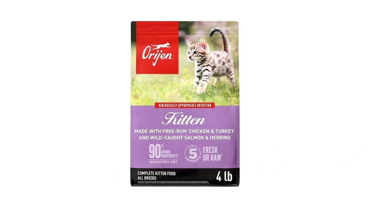 Orijen Grain Free High Protein Premium Dry Cat Food Kitten