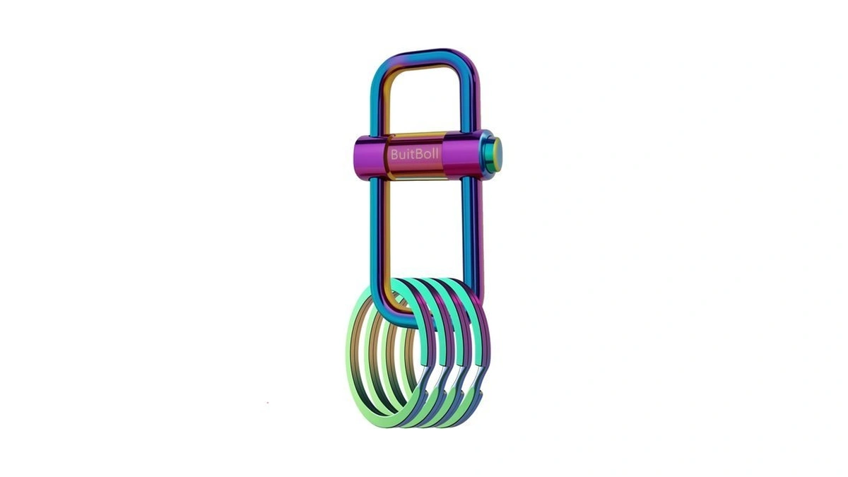 Buitboll Key Chain, Heavy Duty Lock Key Ring Keychain Clip