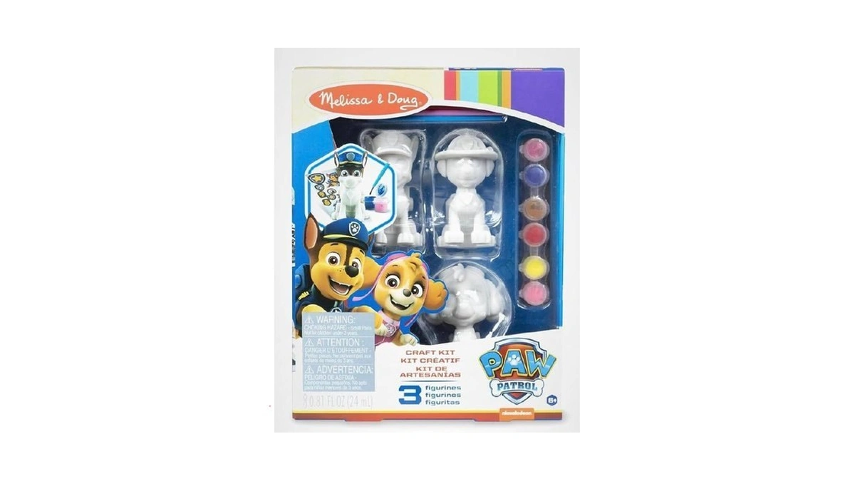 Melissa & Doug Paw Patrol Craft Kit - 3 Decorate