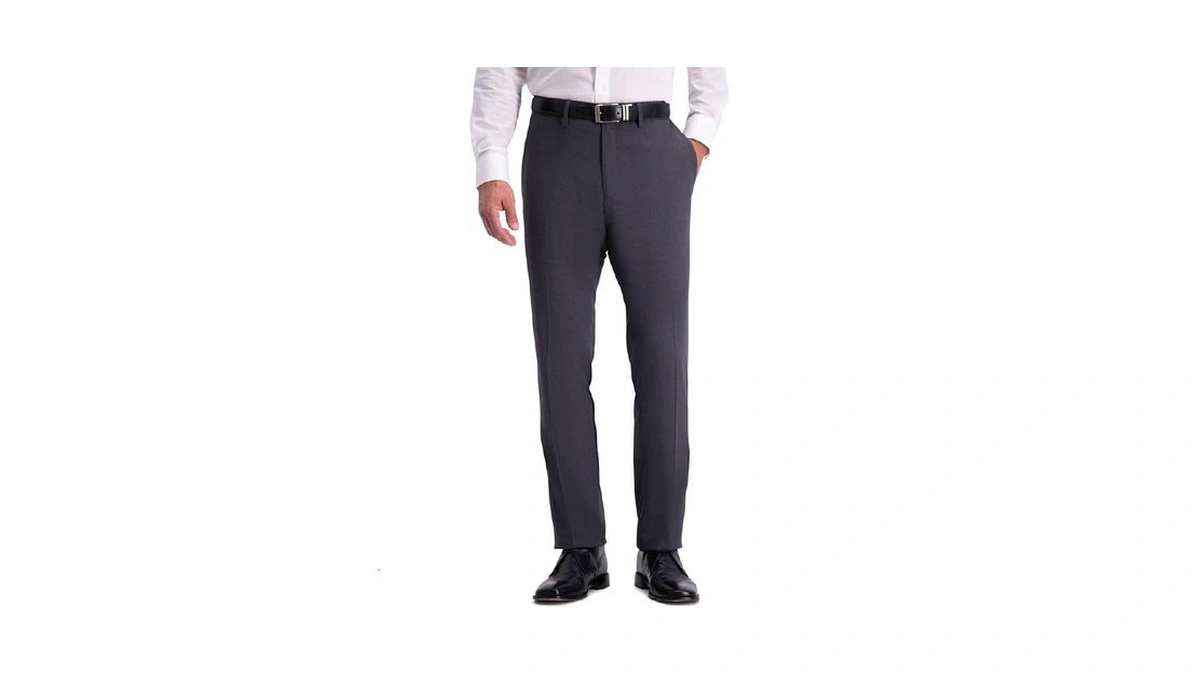 Kenneth Cole Reaction Men's Shadow Check Stretch Slim Fit Dress