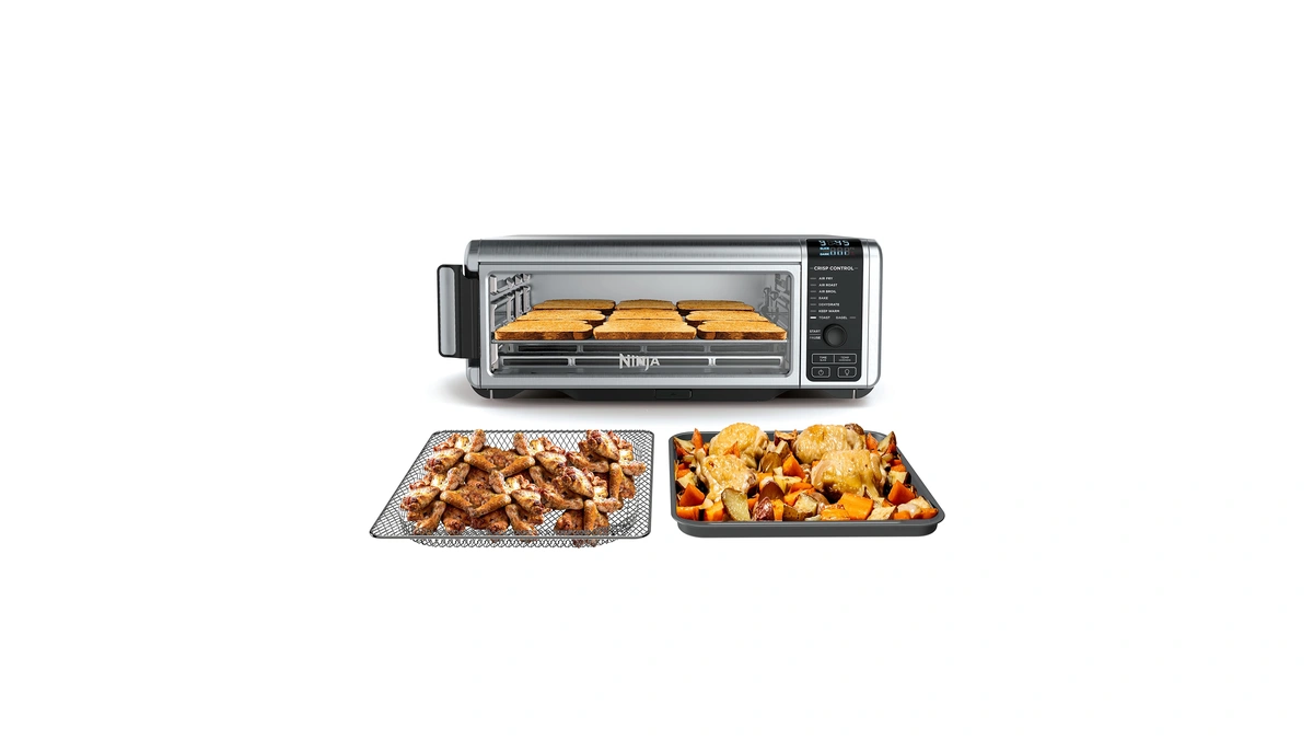 Ninja Digital Air Fryer & Toaster Oven | 8-in-1 Functionality