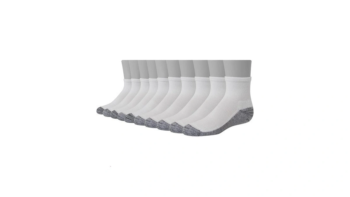 Hanes Boys Ultimate Ankle And No Show Performance Sport Socks,