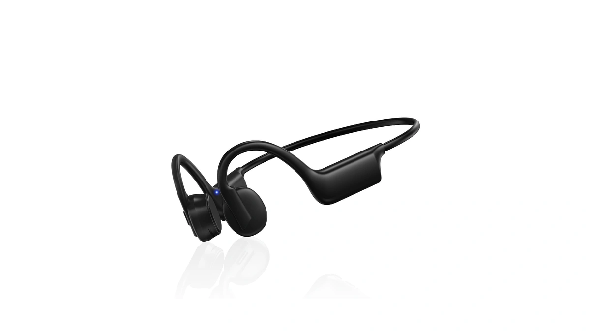 Bone Conduction Headphones, Wireless Bluetooth Open-ear Sports Headphones With Mic,