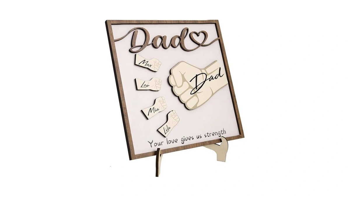 Personalized Fathers Day Dad Gifts From Daughter Son Kids -