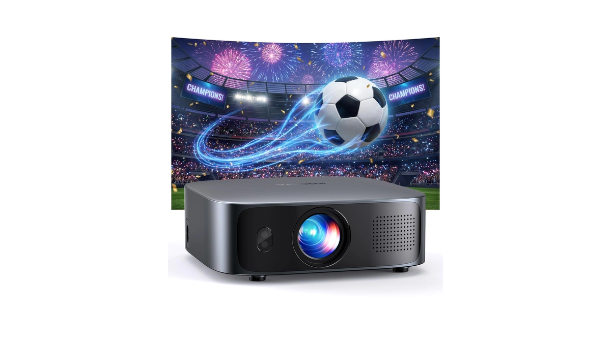 Short Throw Projector 4k With Wifi And Bluetooth,2000ansi Auto Focus