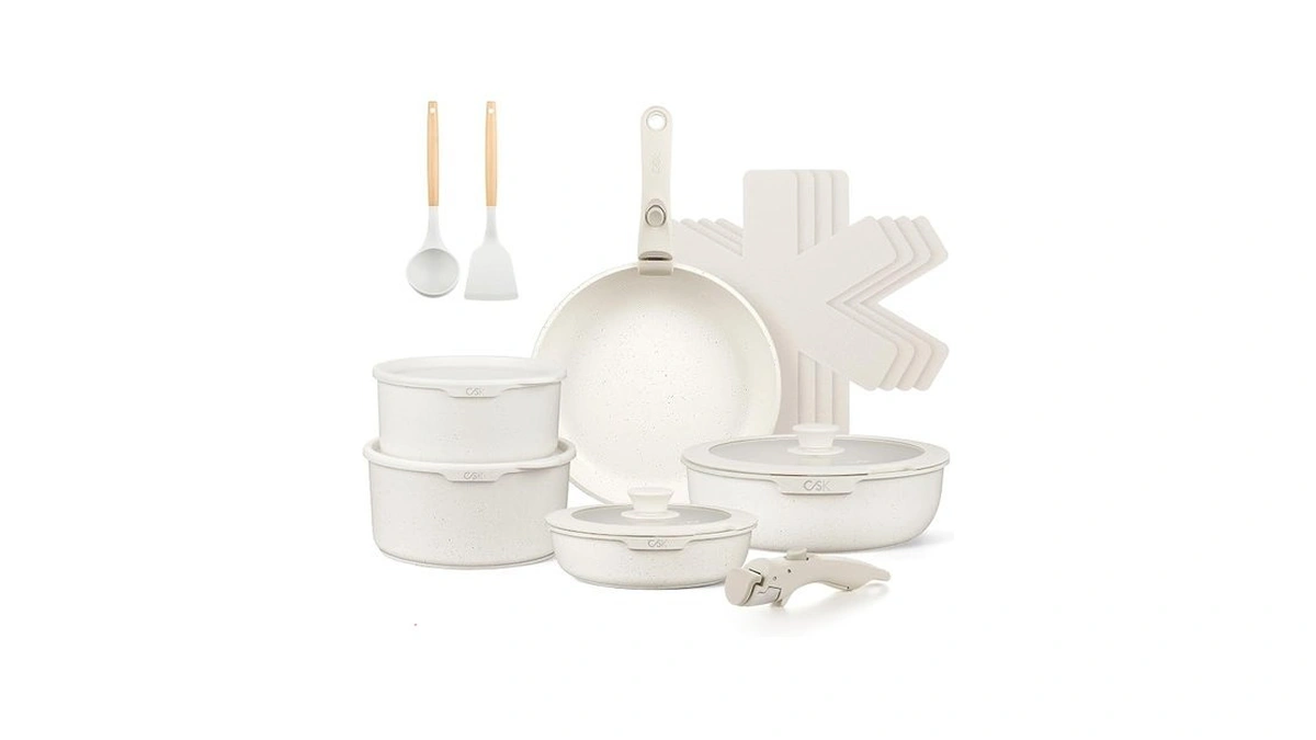 Koch Systeme Cs 17 Pcs Pots And Pans Set, Nonstick