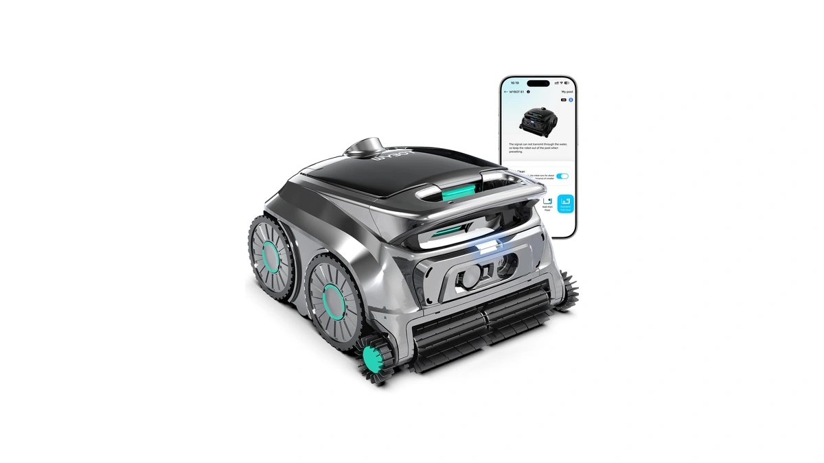 (2026 New) Wybot B1 Cordless Robotic Pool Vacuum For Inground