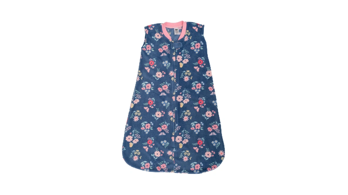 Hudson Baby Infant Girls Fleece Sleeping Bag, Sack, Blanket, Blue