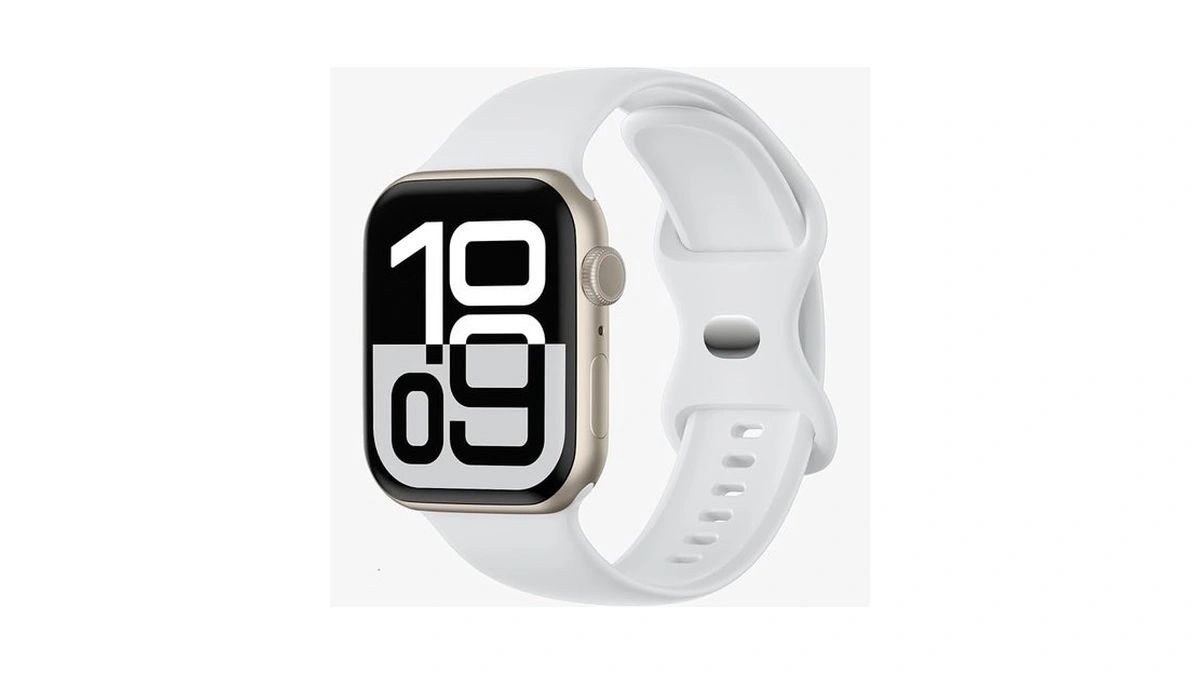 Dgege Fkm Band Compatible With Apple Watch For Men 49mm