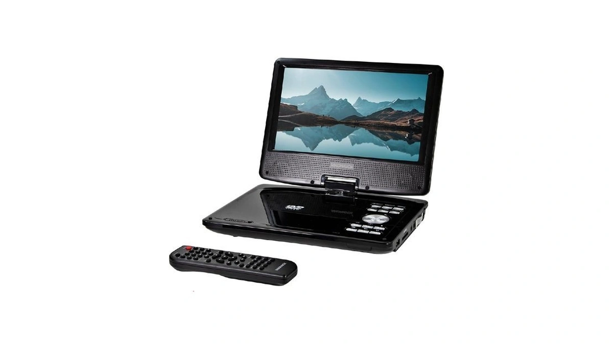 Magnavox 9 Inch Tft Swivel Screen Portable Dvd/cd Player With