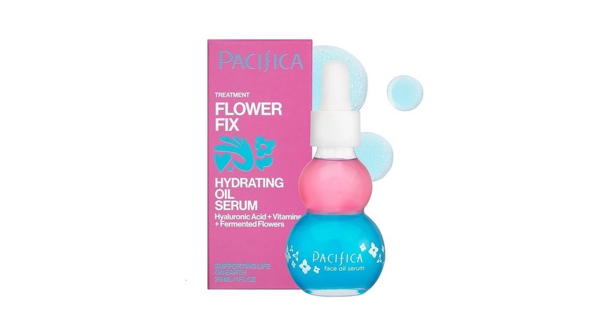 Pacifica Face Oil Serum - Flower Fix Bi-phase Hydrating Skin