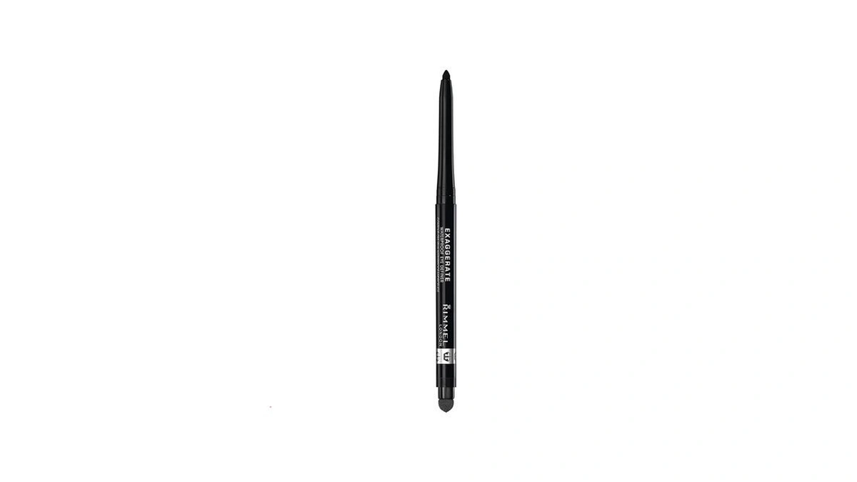 Rimmel London Exaggerate Waterproof Eye Definer Eyeliner, Highly Pigmented, Long-wearing,