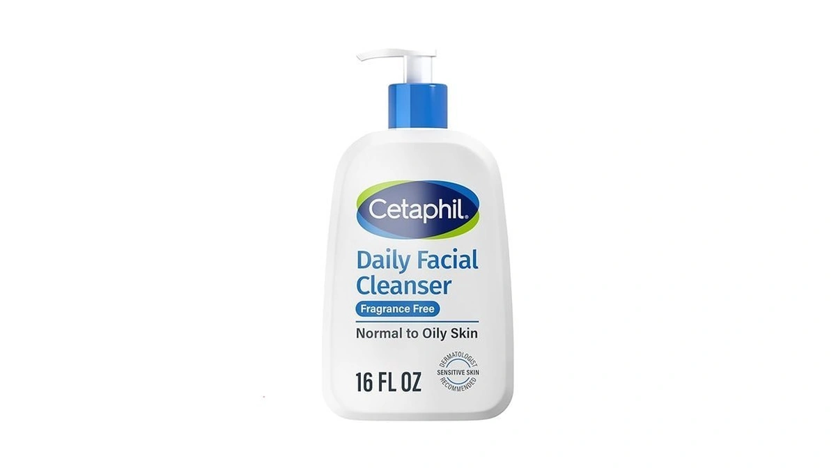 Cetaphil Face Wash, Daily Facial Cleanser For Sensitive, Combination To